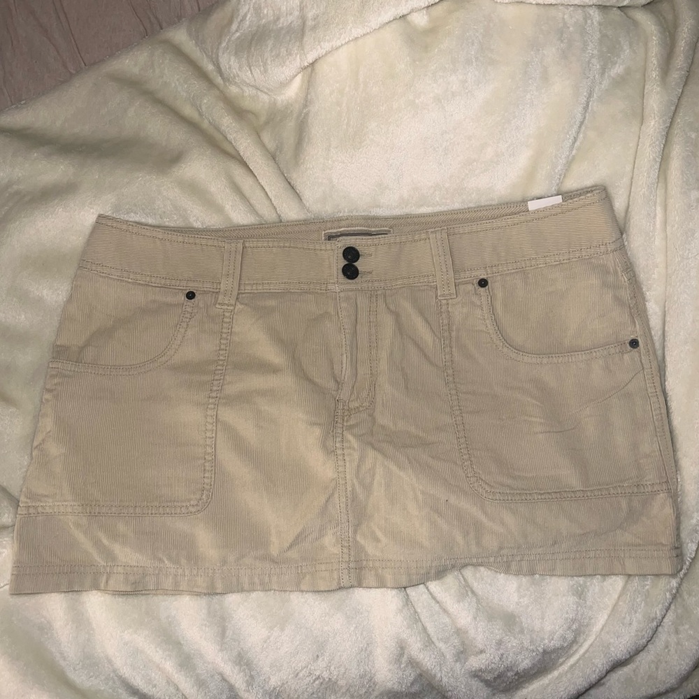 Abercrombie 2000s Utility Micro Mini Skirt